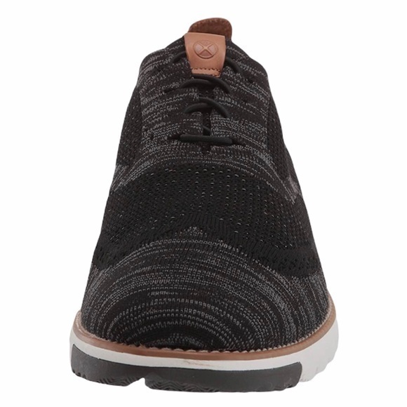 Hush Puppies Expert Wing Tip Knit Oxford - Black Multi - Picture 2 of 4